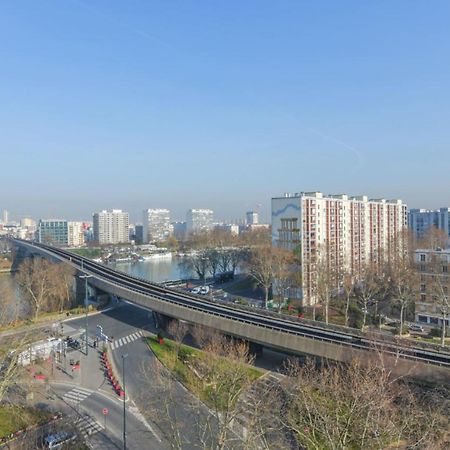 Appartement Jaures Vue Sur La Seine - Welkeys Clichy Exterior foto